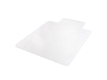 Deflect-O EconoMat Carpet Chair Mat with Lip, 45" x 53'', Low-Pile, Clear (CM11232)