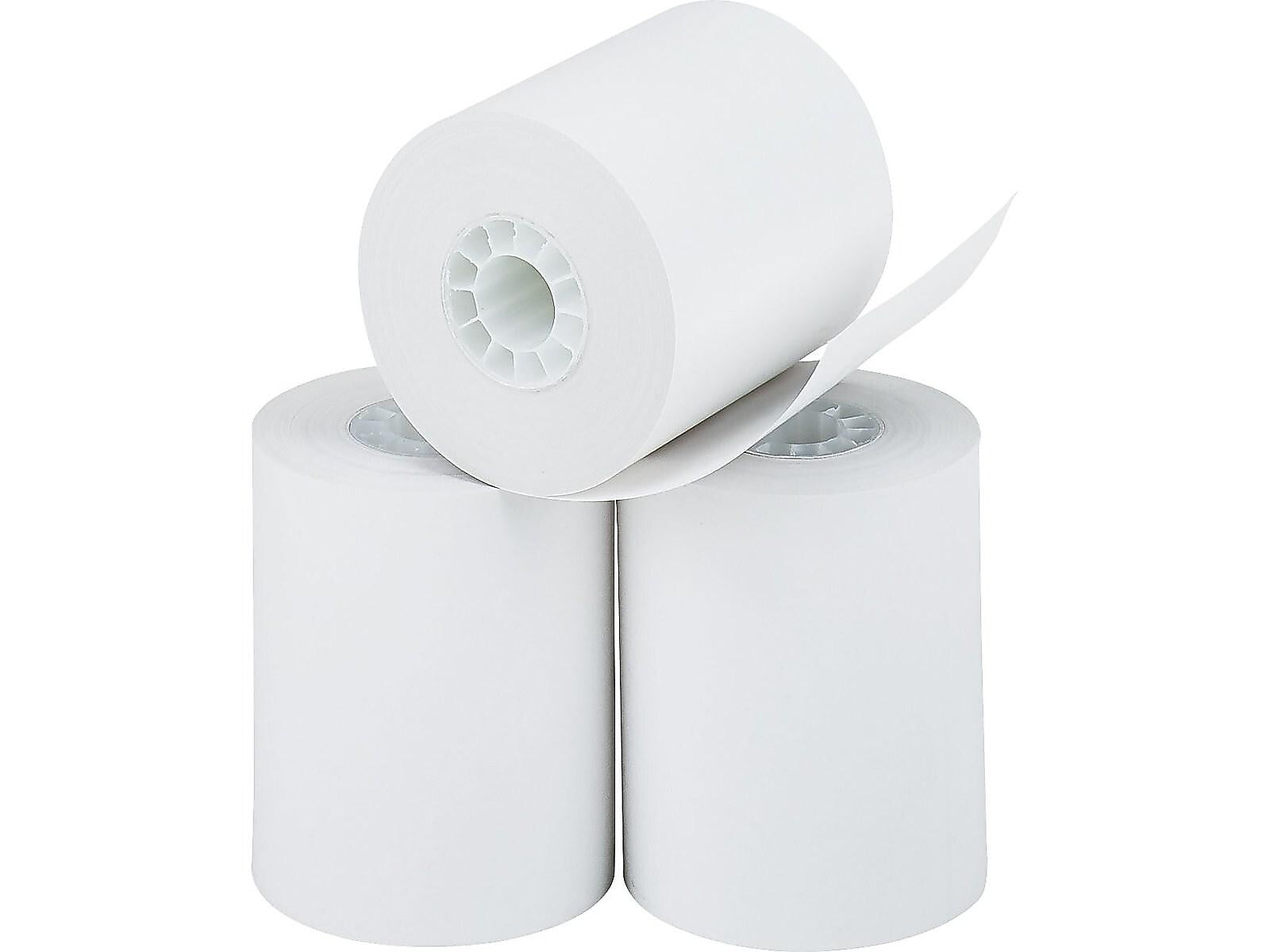 Iconex Thermal Cash Register Paper Rolls, 2 1/4" x 85', BPA Free, 3 Rolls/Pack (9078-0076)