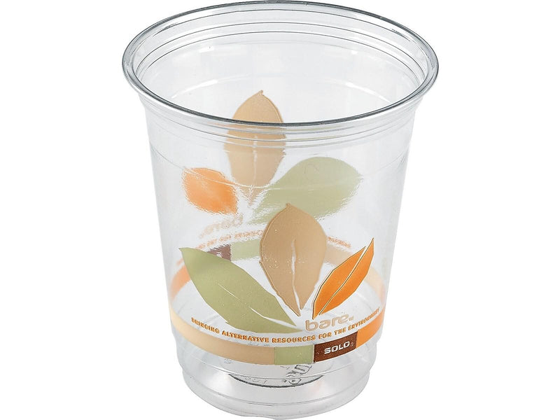 Solo Bare® Eco-Forward® Cold Cups, 12 Oz., Ultra Clear™, 1000/Carton (RTP12)