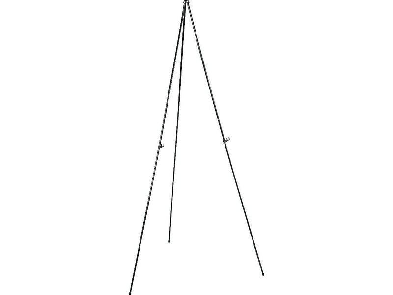 Quartet Instant Easel Display Easel, 63", Black Aluminum (29E)