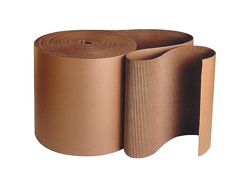 Brown, Corrugated Roll, 59 Lbs., 48"W x 250'L (64-48)