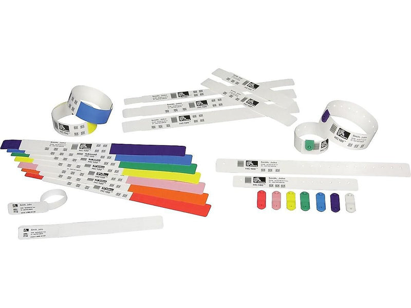 Zebra Z-Band Direct Wristbands, 200/Roll (10005008)