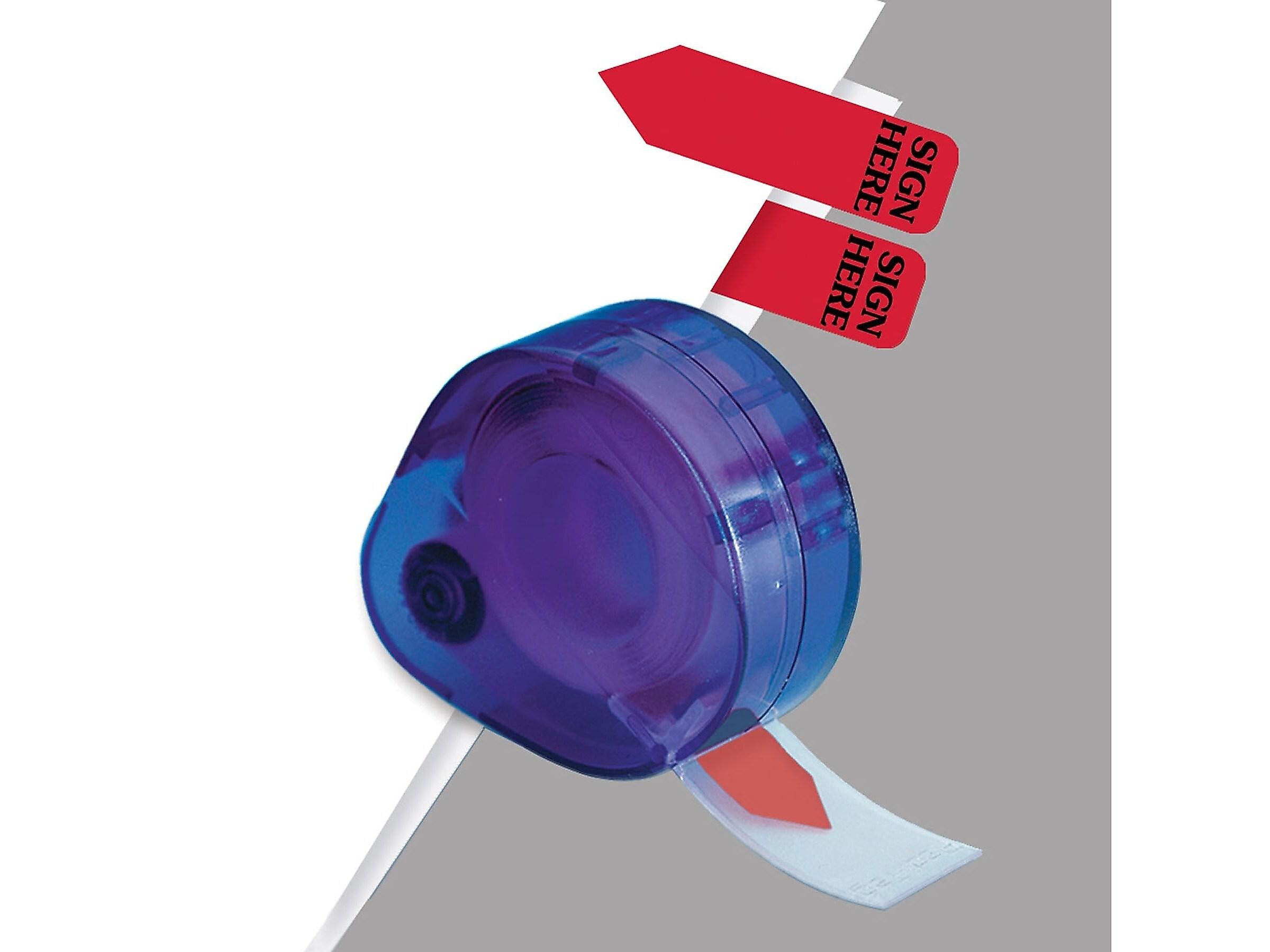 Redi-Tag Sign Here Flags, Red, 1.88" Wide, 720/Pack (91012)