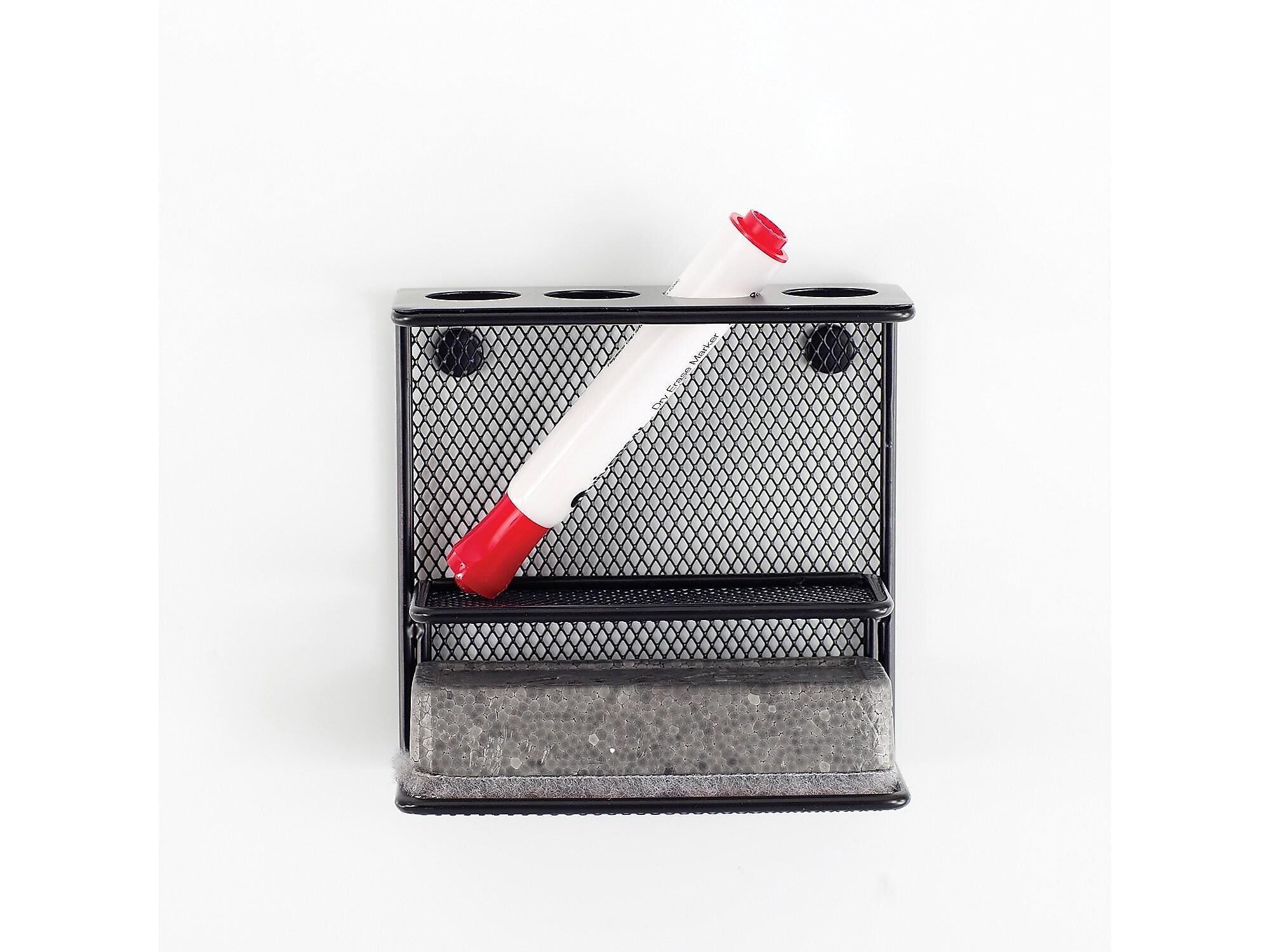 Safco Onyx Accessories Holder, Black (3611BL)