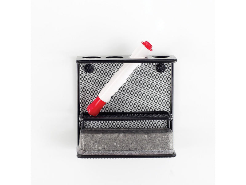 Safco Onyx Accessories Holder, Black (3611BL)