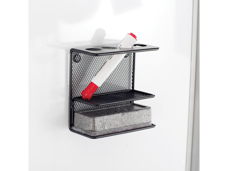 Safco Onyx Accessories Holder, Black (3611BL)