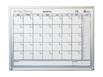 AbilityOne Skilcraft Quartet Dry-Erase Paint Planning Board, Aluminum Frame, 3' x 2' (NSN-2239896)
