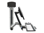 Ergotron StyleView Monitor Mount, up to 24" Monitors, Polished Aluminum (45-273-026)