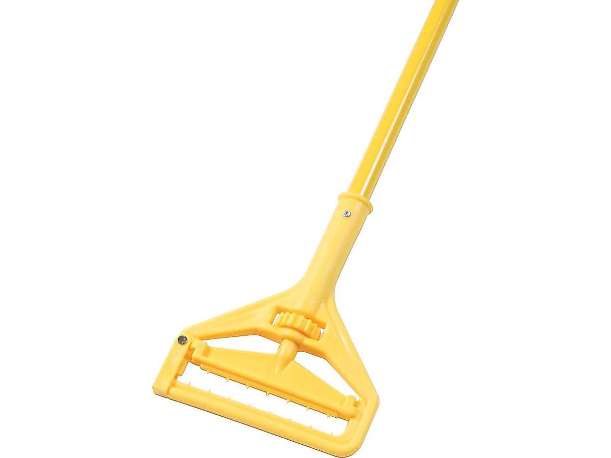 O'Dell 60" Vinyl Coated Aluminum Wet Mop Handle, Yellow (C-8PM60/UNS620)