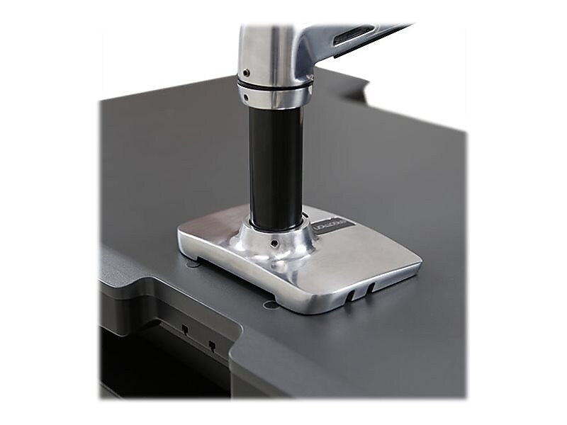Ergotron LX Adjustable Monitor Mount, Zinc-Plated (98-017)