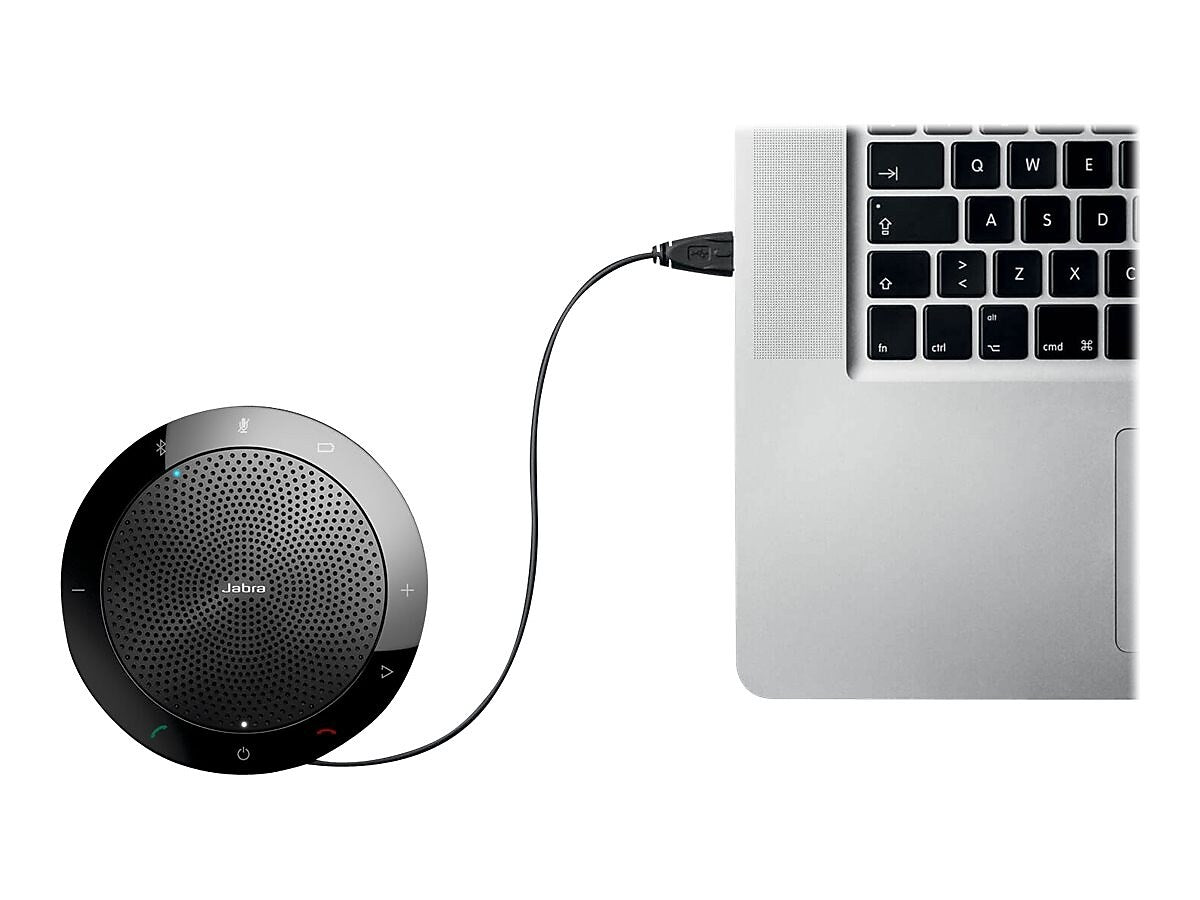 Jabra SPEAK 510+ UC Wireless Desktop Microphone, Black (7510-409)