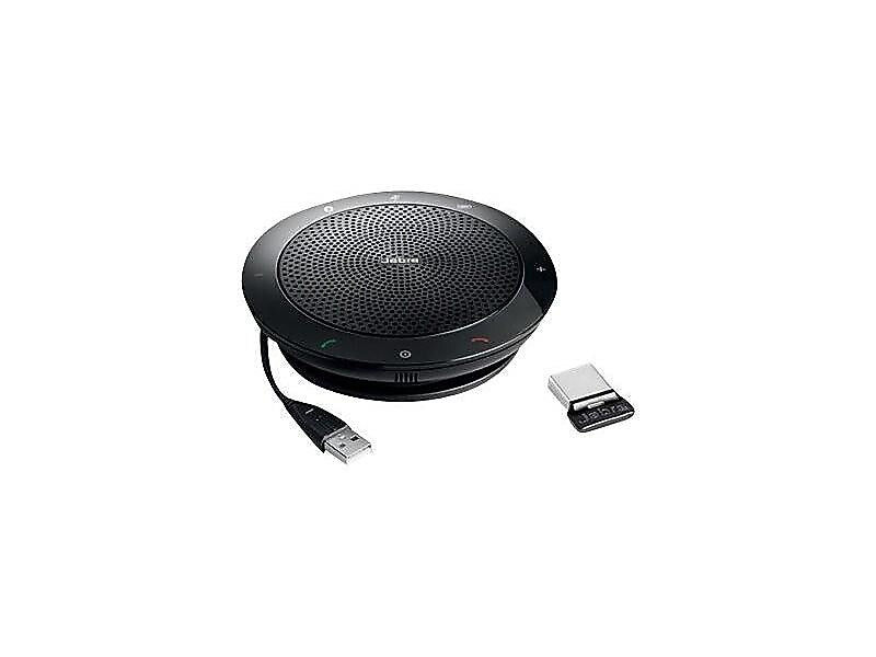 Jabra SPEAK 510+ UC Wireless Desktop Microphone, Black (7510-409)