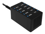 Sabrent 10-Port Charging Station, 60W, Black (AX-TPCS)