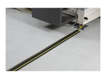 D-Line Medium Duty PVC Cable Concealer & Cover, 6'L, Black with Yellow Hazard Stripe (FC83H)