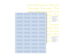 Paris DocuGard Standard 8.5" x 11" Medical Security Paper, 24 lbs., Blue, 500 Sheets/Ream (PRB04541)