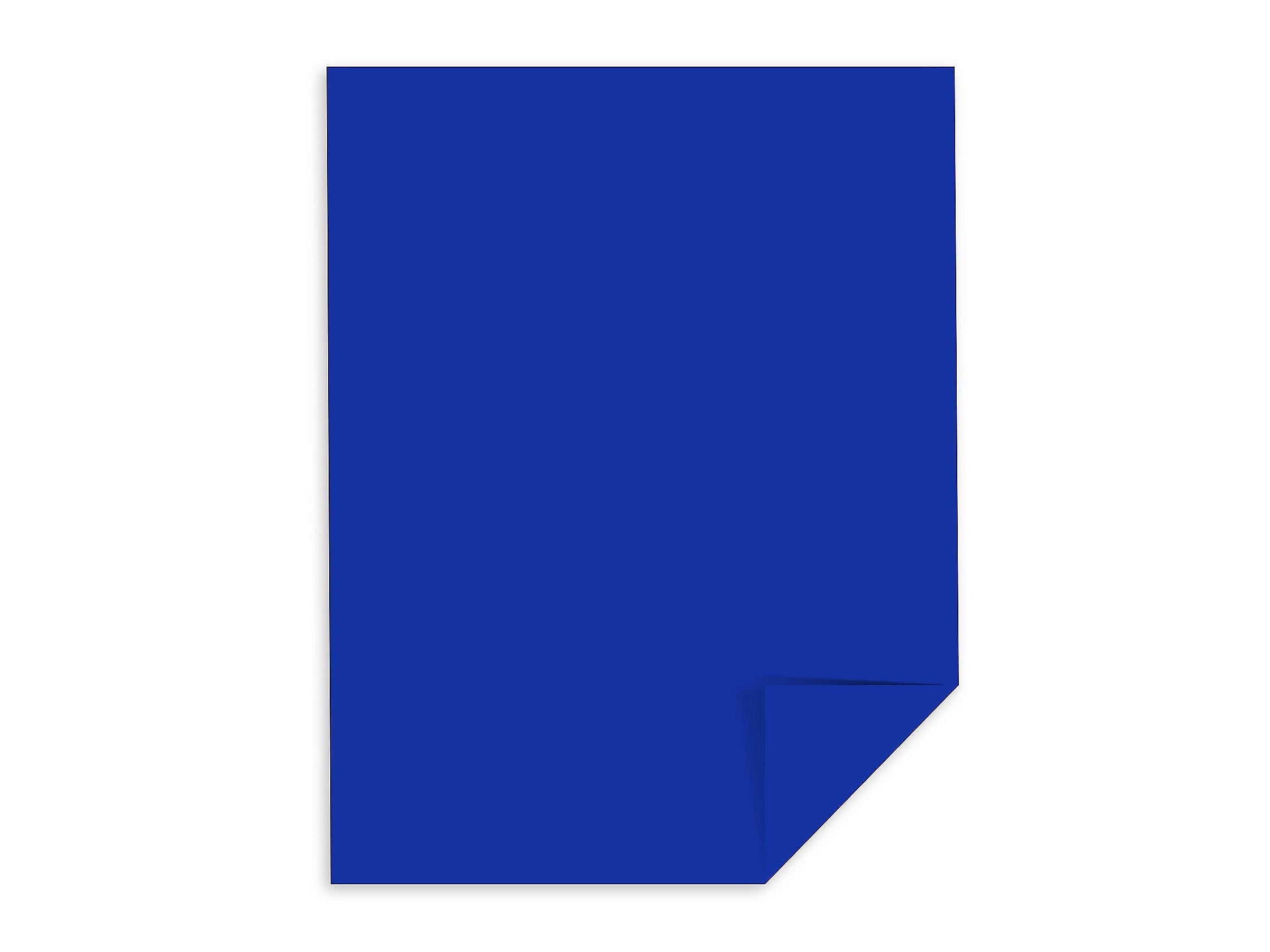 Astrobrights 65 lb. Cardstock Paper, 8.5" x 11", Blast-Off Blue, 250 Sheets/Pack (WAU21911)