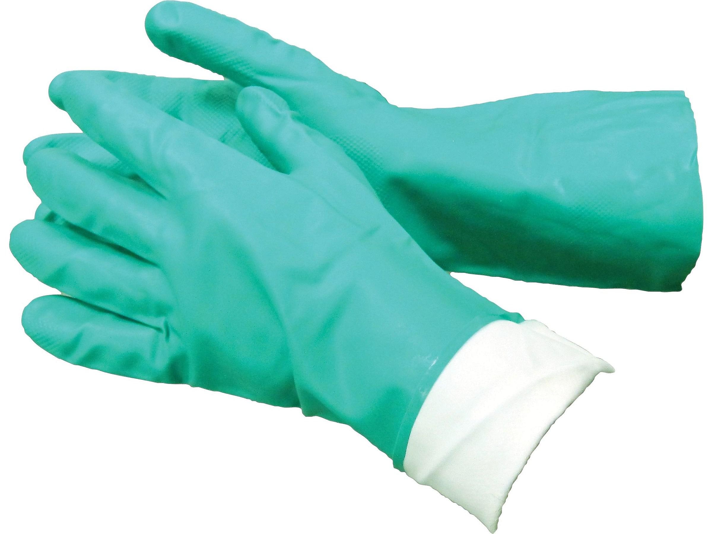 Ambitex Pro Green Nitrile Gloves, Large, 12 Pair/Pack (NTL650LG/HDG)