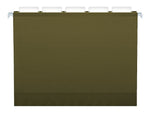 Pendaflex Reinforced Hanging File Folders, 5-Tab, 4" Expansion, Letter Size, Standard Green, 25/Box (PFX 04152x4)