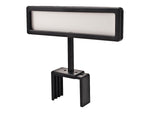 Advantus People Pointer Cubicle Plastic Sign, Black (75334)