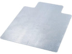 Deflect-O DuraMat Carpet Chair Mat with Lip, 46" x 60'', Low-Pile, Clear (CM13433F)