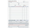 TOPS 3-Part Carbonless Bill of Lading, 11.44"L x 8.5"W, 50 Sets/Book (3846)