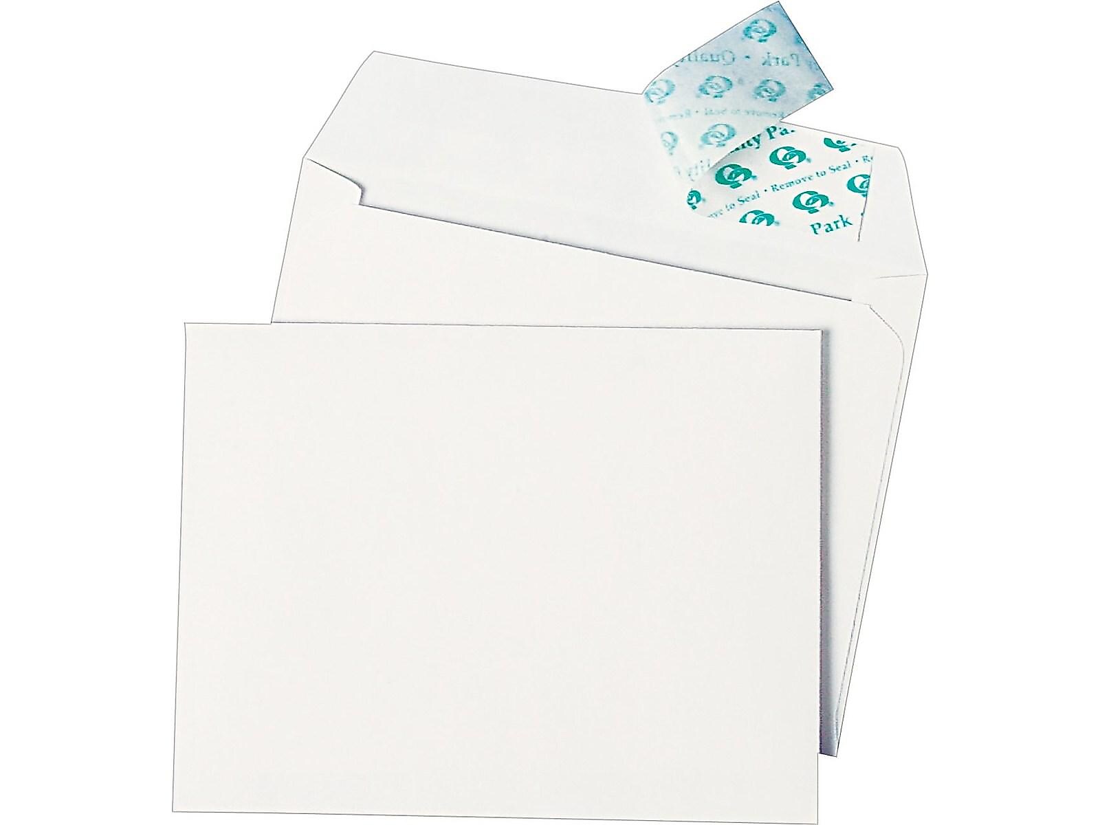 Quality Park Self Seal A2 Invitation Envelope 4 3/8" x 5 3/4", White, 100/Box (QUA10740)