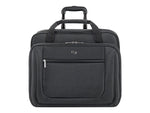 Solo New York Midtown Bryant 17.3" Polyester Rolling Laptop Bag, Black (PT136-4)