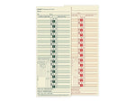 TOPS Time Cards, 500/Box (TOP 1275)