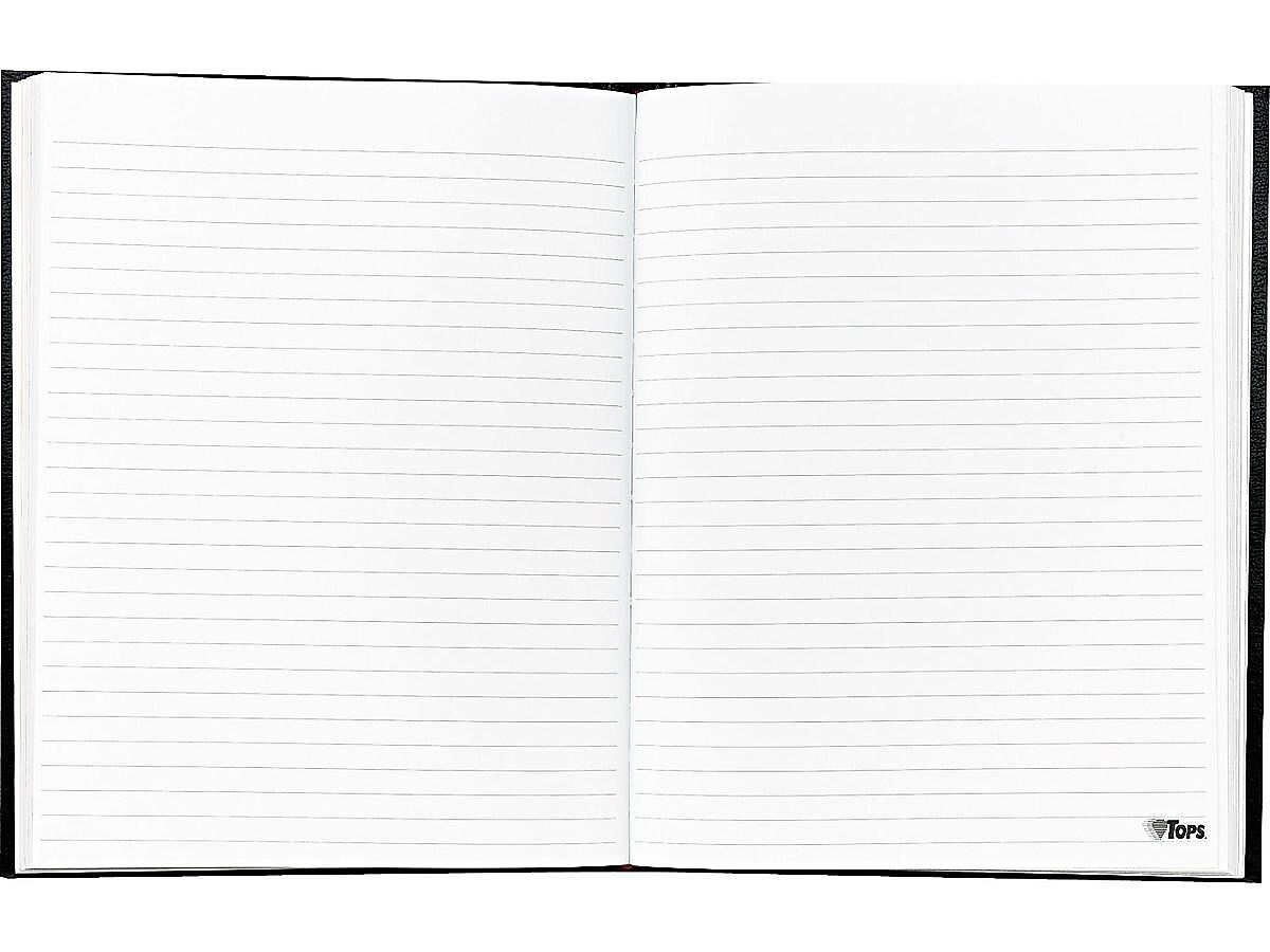 TOPS Executive Paper Journal, 8.5"W x 11"H, Black (J25811)