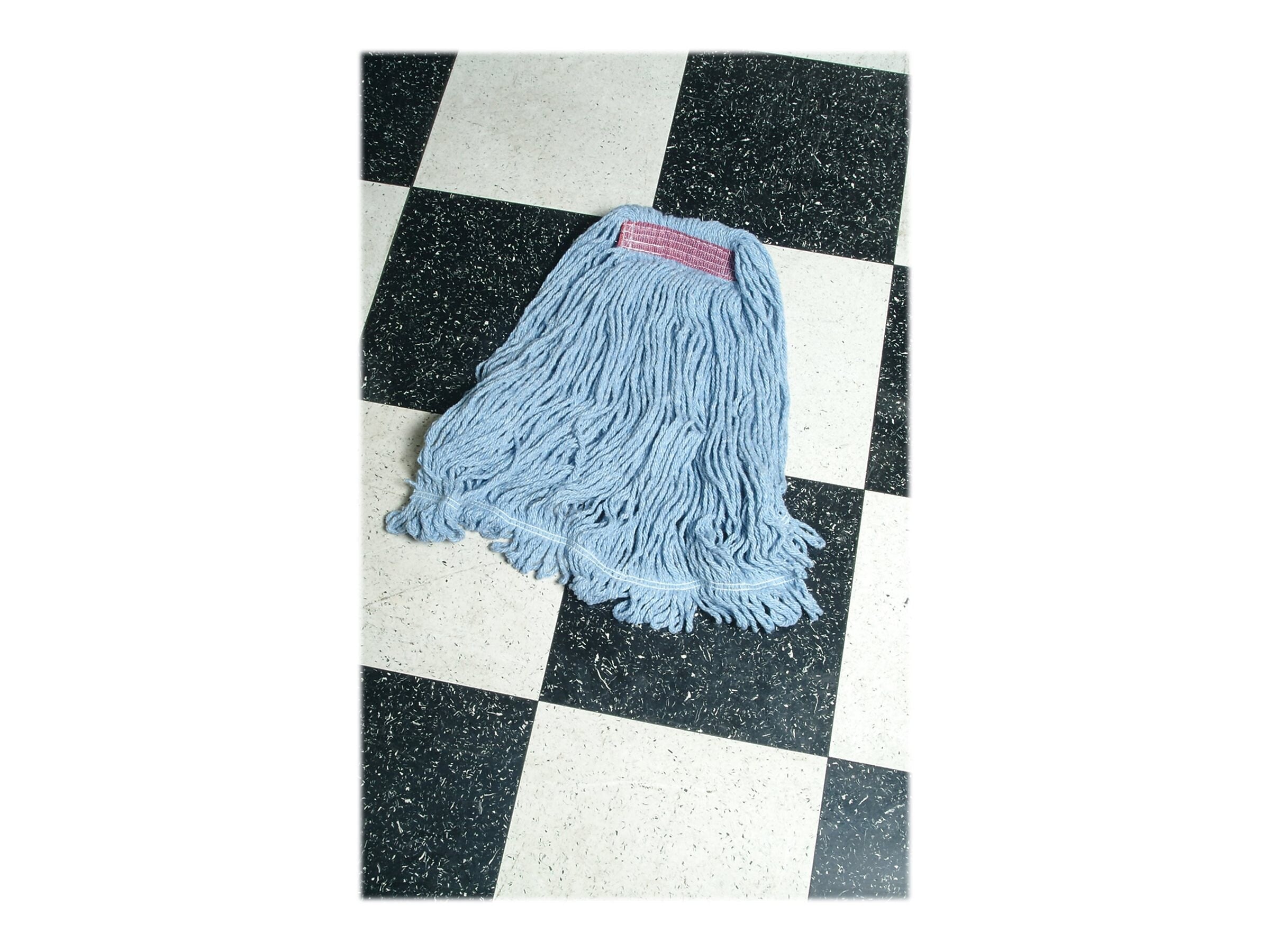 Rubbermaid Super Stitch Mop Head, Tailband (FGD21306BL00)
