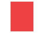 Pacon Multi-Purpose Paper, 8.5"W x 11"L, Red, 500/Ream (102054)