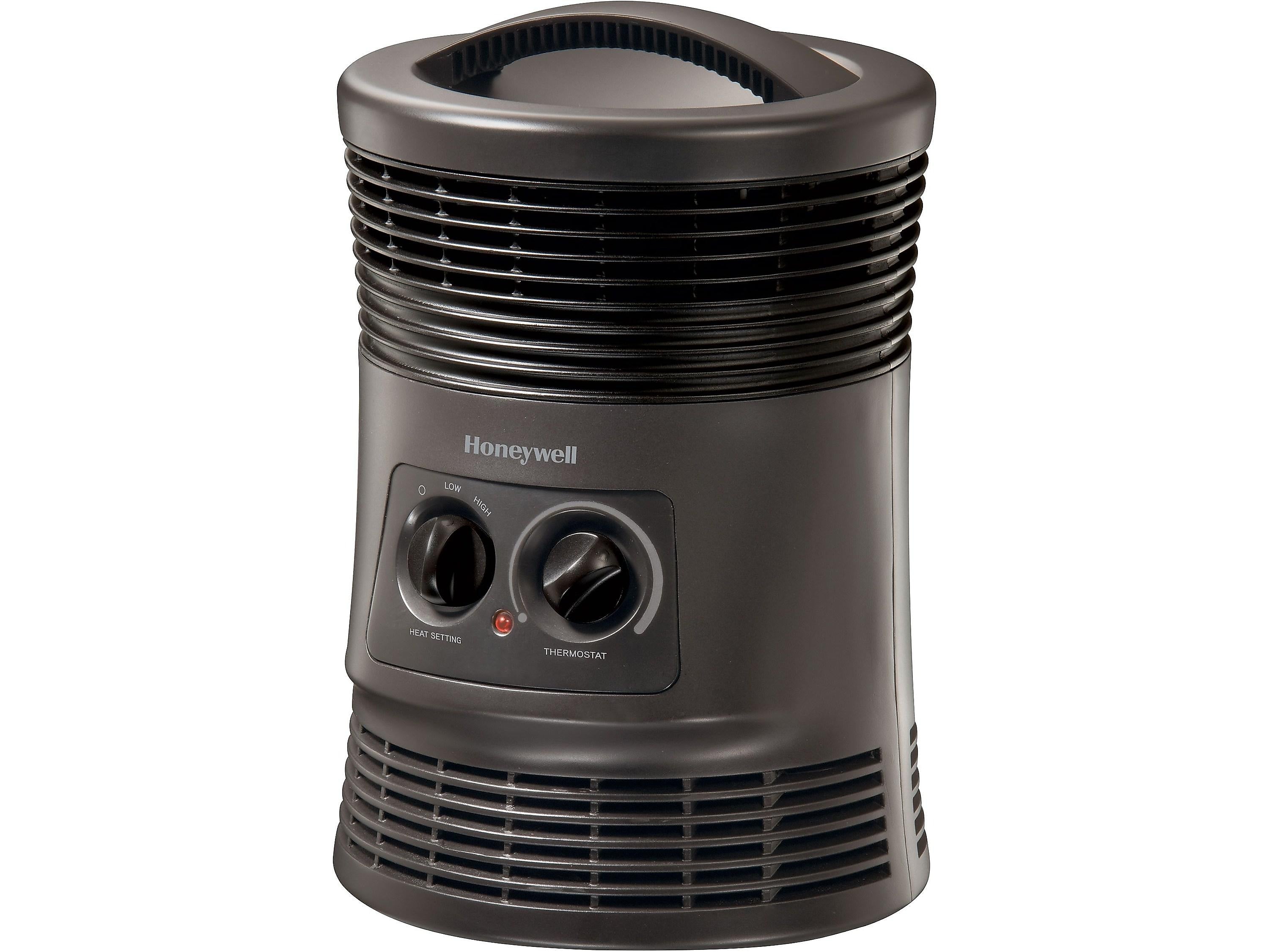 Honeywell 1500-Watt 5118 BTU Portable Electric Heater, Gray (HHF360VV3)