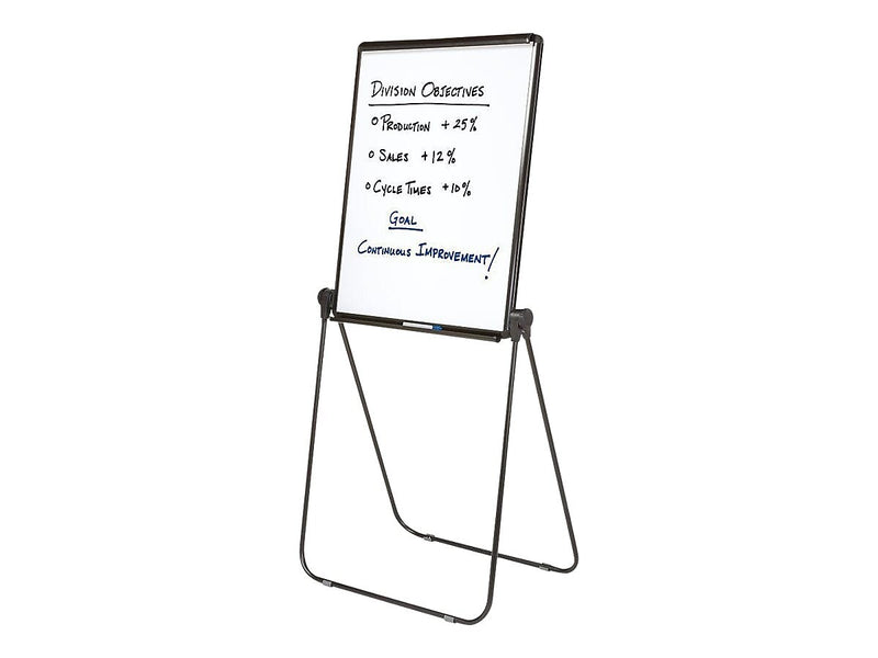 Quartet Ultima Dry Erase Easel, 70", Black Steel (101EL/28216-US)