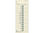TOPS Time Cards, 500/Box (TOP 1259)