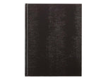 Blueline Executive Hardcover Journal, 8.5" x 10.75", College Ruled, Black, 150 Pages (A10.81)