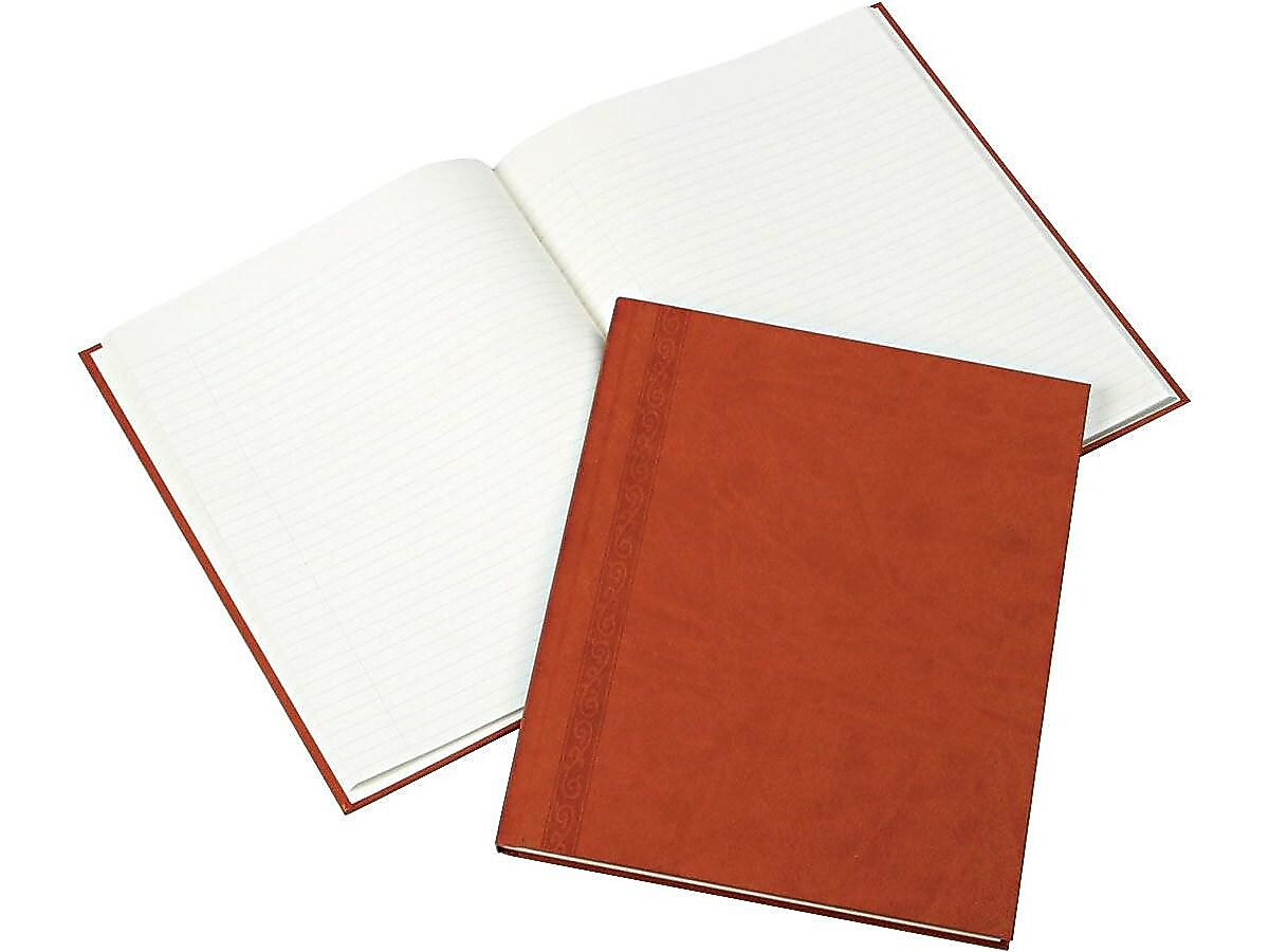 Blueline Da Vinci Hardcover Journal, 7.25" x 9.25", College Ruled, Tan, 150 Pages (A8005)