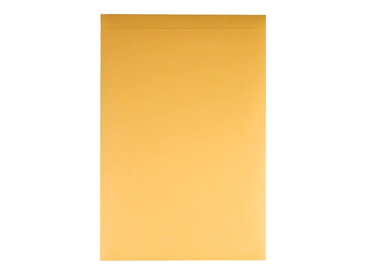 Quality Park Self Seal Kraft Catalog Envelopes, 10"L x 13"H, Brown, 25/Pack (QUA93336)