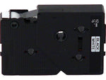 Brother P-touch TC-20Z1 Laminated Label Maker Tape, 3/8" x 25-2/10', Black on White (TC-20Z1)
