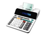 Sharp Paperless (EL-1901) 12-Digit Desktop Calculator, White