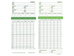uPunch Time Cards for HN1000/3000 Time Clocks, 100/Pack (HNTCG1100)
