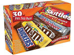 Mars Variety Pack M&M'S, SNICKERS, TWIX & 3 MUSKETEERS Milk Chocolate Pieces, 48 oz., 30 (220-00084)