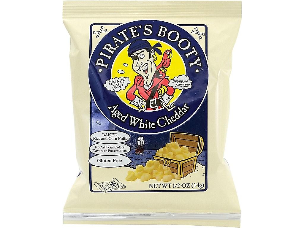 Pirate's Booty Cheese Popcorn, .5 oz., 36/Box (220-00092)