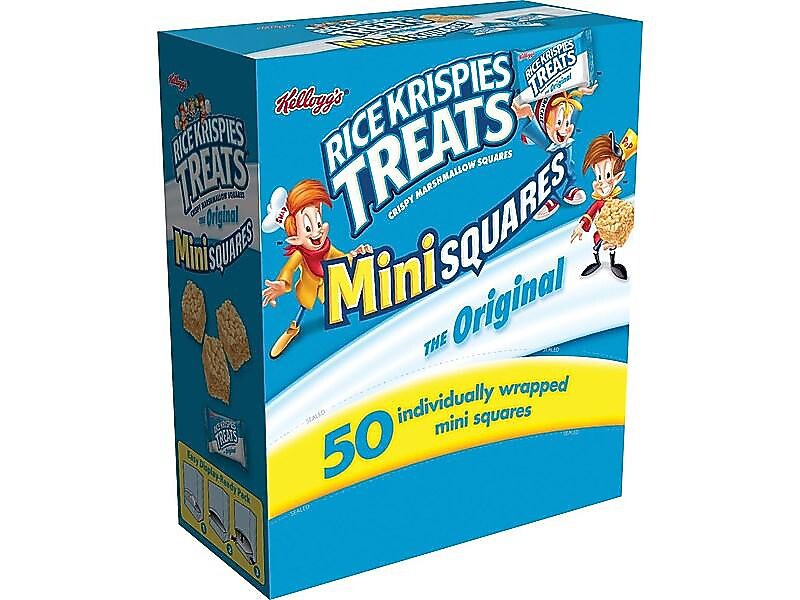 Rice Krispies Treats Marshmallow Cereal Bar, 0.39 oz., 50 Bars/Box (KEE12346)