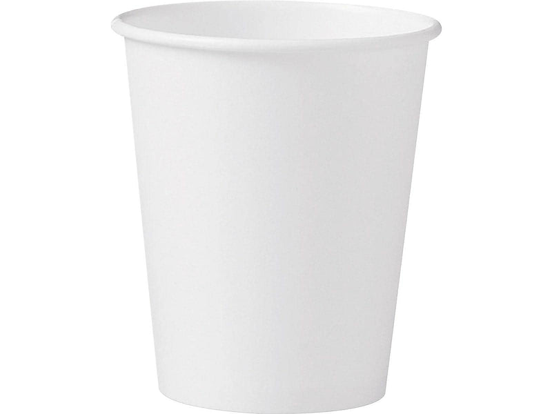 Solo Hot Cups, 10 Oz., White, 1000/Carton (370W-2050)
