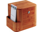 Safco Bamboo Locking Wood Suggestion Box, Cherry (4237CY)