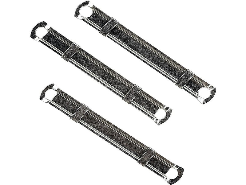 Officemate Prong Fastener Compressors, Silver, 100/Box (99855)