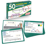 Junior Learning 50 Number Line Activities, Grades 1-3 (JRL325)
