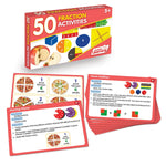 Junior Learning 50 Fraction Activities, Grades 1-5 (JRL331)