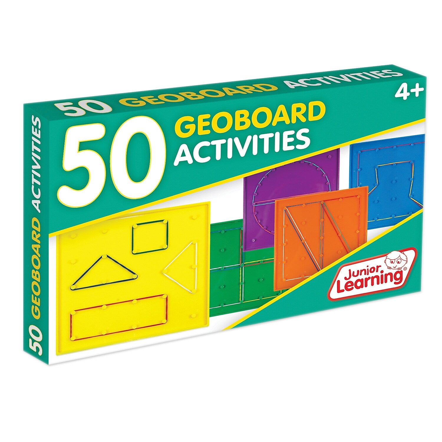 Junior Learning 50 Geoboards Activities, Grades 1-5 (JRL342)