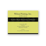 Note Card Invitation 5-1/2 Bar, Flat Card,  4/0, Includes Blank Envelopes, Qty 30